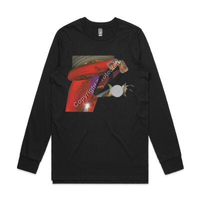 "Death" Base Long Sleeve Cuff TShirt Thumbnail